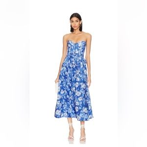 Bardot Vibrant Floral Midi Dress